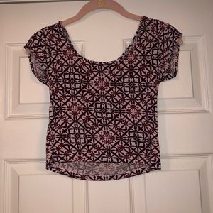 Crop top!  Sz xs by about a girl*last day offered